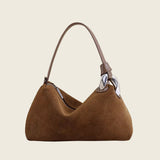 Suede Hobo Bag