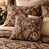 Vintage Botanical Floral Quilted 3-Piece Bedding Set
