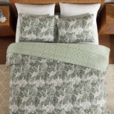 Costa Blanca Quilted 3-Piece Bedding Set