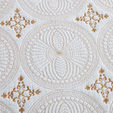 Medallion Elegance Quilted 3-Piece Bedding Set