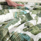 Fiesta Palms Quilted 3-Piece Bedding Set