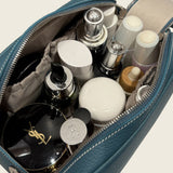 Spacious cosmetic storage bag