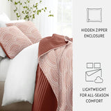 Pacific Northwest Forest Quilted 3-Piece Bedding Set