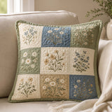Wildflower Meadow Quilted Pillow Case