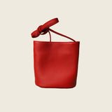Simple small bucket bag