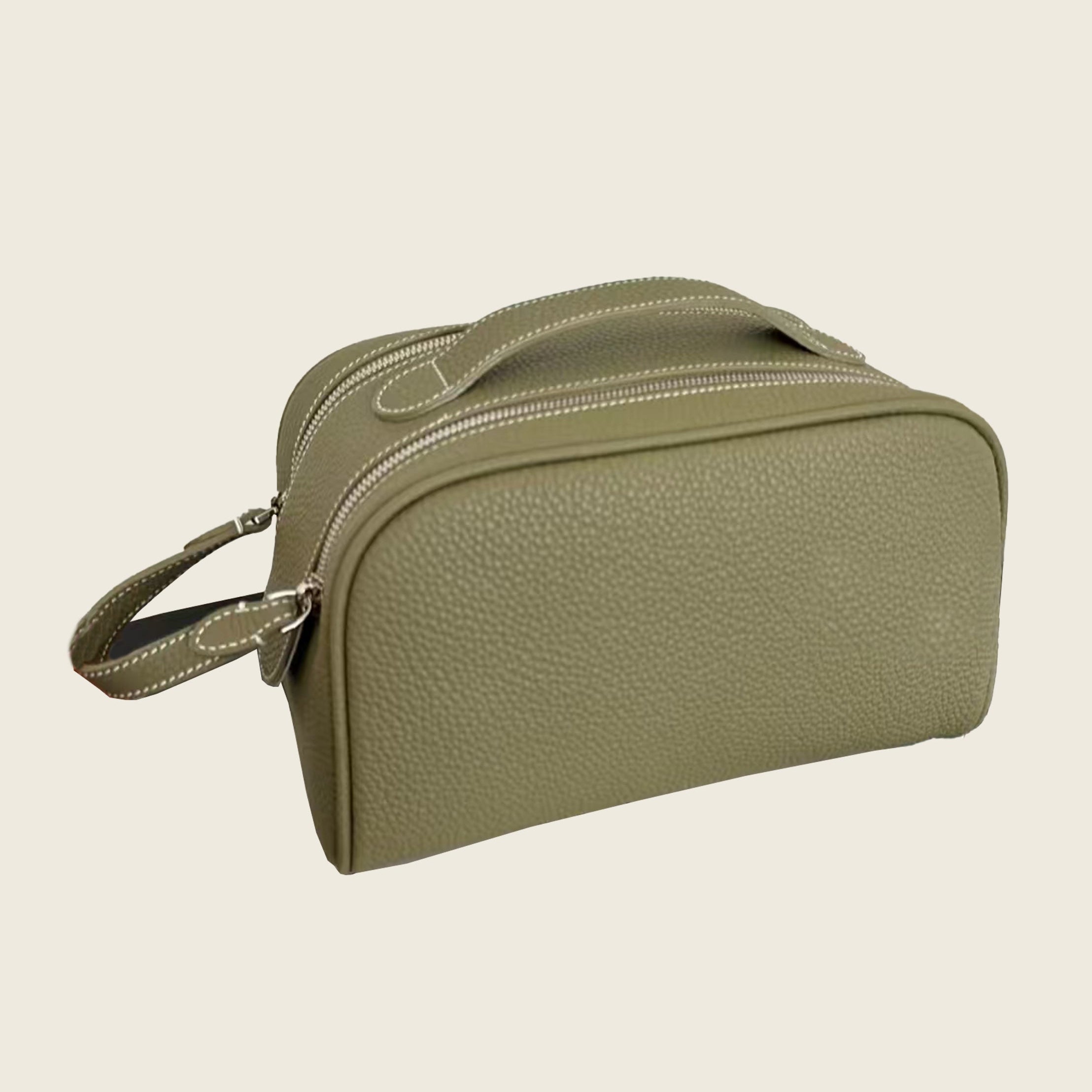 Spacious cosmetic storage bag