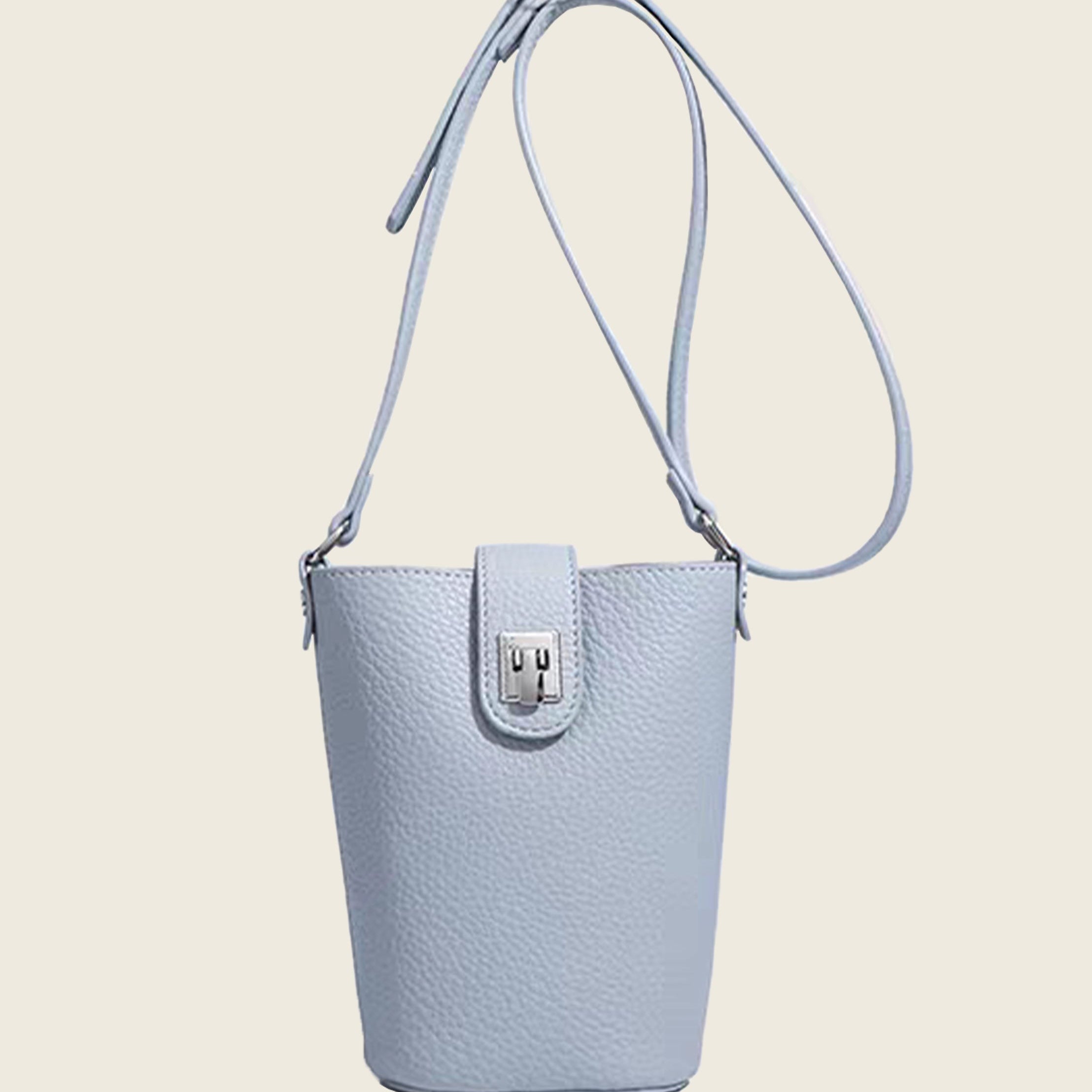 Mini Lock Crossbody Bag for Phone