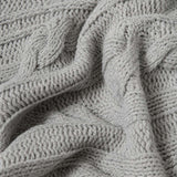 Classic Cable Knitted Pillow Cover