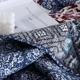 Heritage Americana Patchwork Quilted 3-Piece Bedding Set