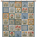 Wildflower Meadow Patchwork Quilted 3-Piece Bedding Set