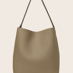 Hpai Medium Binah Bucket Bag in Leather - Limestone