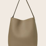 Hpai Medium Binah Bucket Bag in Leather - Limestone