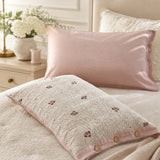 Vintage Teddy Bear 100% Cotton Quilted Pillow Sham Set of 2