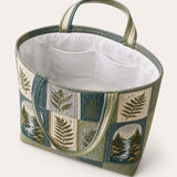 Pacific Northwest Forest  Quilted Tote Bag