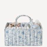Waterproof Quilted Diaper Caddy Nursery Organizer