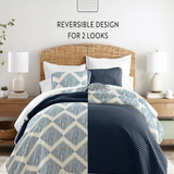 Pacific Northwest Forest Quilted 3-Piece Bedding Set