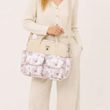 Cute Country Goose – Multifunctional Tote Bag with Spacious Storage for Travel & Everyday Use