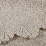 Serene Blossom 100% Cotton Floral Quilted Bedding Set