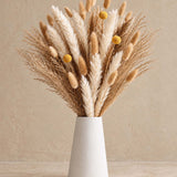 Golden Meadow Pampas Dried Flower Bouquet