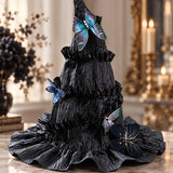 Gothic Butterfly Dark Fantasy Handcrafted Quilted Witch Hat