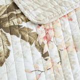 Serenity Palms Quilted 3-Piece Bedding Set