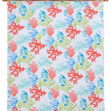 Coastal Coral & Seashell Reversible 100% Cotton Quilted 3-Piece Bedding Set