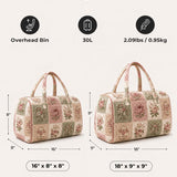 Halloween Ghost Coast Getaway Quilted Duffle Bag