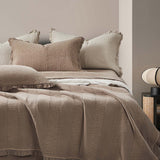 Classic Stripe Quilted 3-Piece Bedding Set