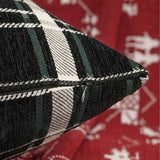 Green Plaid Pillow Cover