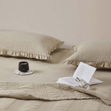 Classic Stripe Quilted 3-Piece Bedding Set