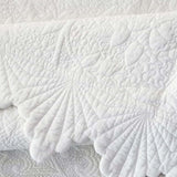 Serene Blossom 100% Cotton Floral Quilted Bedding Set