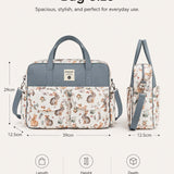 Cute Woodland Bunny – Multifunctional Tote Bag with Spacious Storage for Travel & Everyday Use