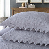 Serene Blossom 100% Cotton Floral Quilted Bedding Set