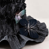 Gothic Butterfly Dark Fantasy Handcrafted Quilted Witch Hat