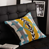 Southwestern Geometric Knitted Pillow Cover