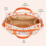 Festive Halloween Pumpkin – Multifunctional Tote Bag with Spacious Storage for Travel & Everyday Use