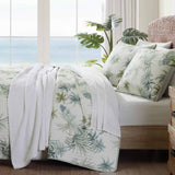 Serenity Palms Quilted 3-Piece Bedding Set
